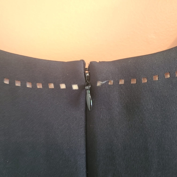 Karl Lagerfeld Black Geometric Cocktail Dress 🍸🌴 - Picture 8 of 10